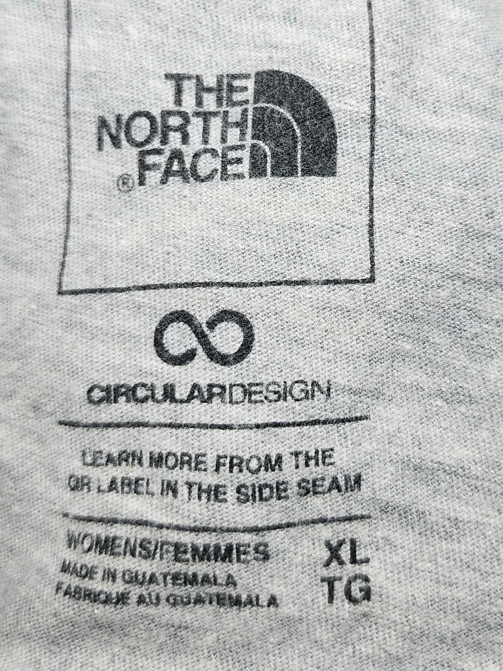 The North Face light grey